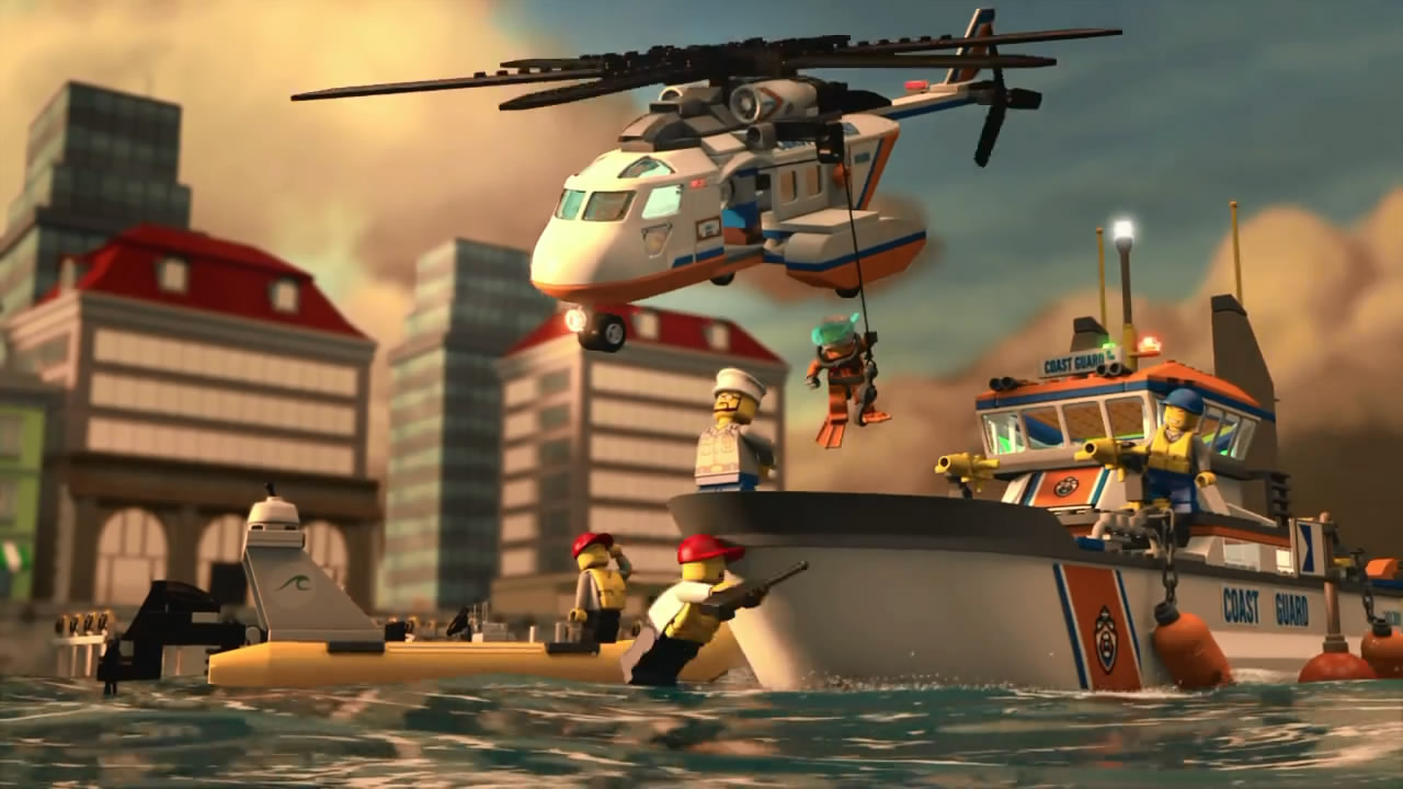 【乐高城市】海岸警卫队