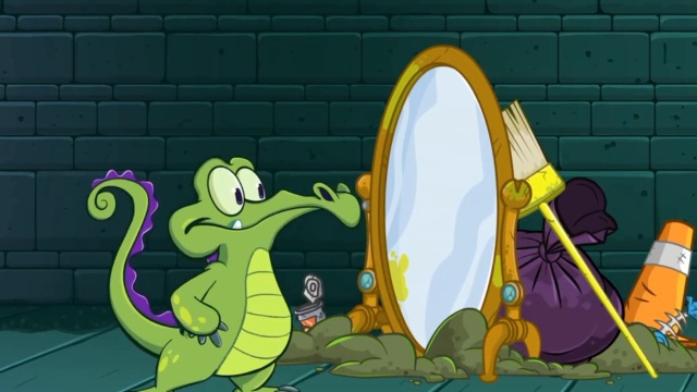 鳄鱼小顽皮历险记-神奇的镜子