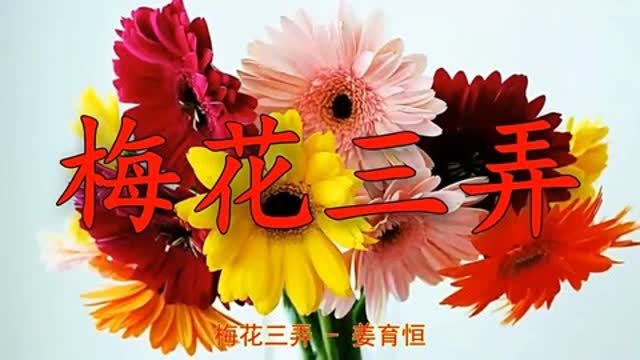 姜育恆經典歌曲《梅花三弄》優美動聽,願你一直快樂!