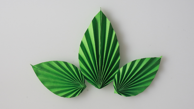 如何折纸简单的叶子树叶,叶子折纸教程