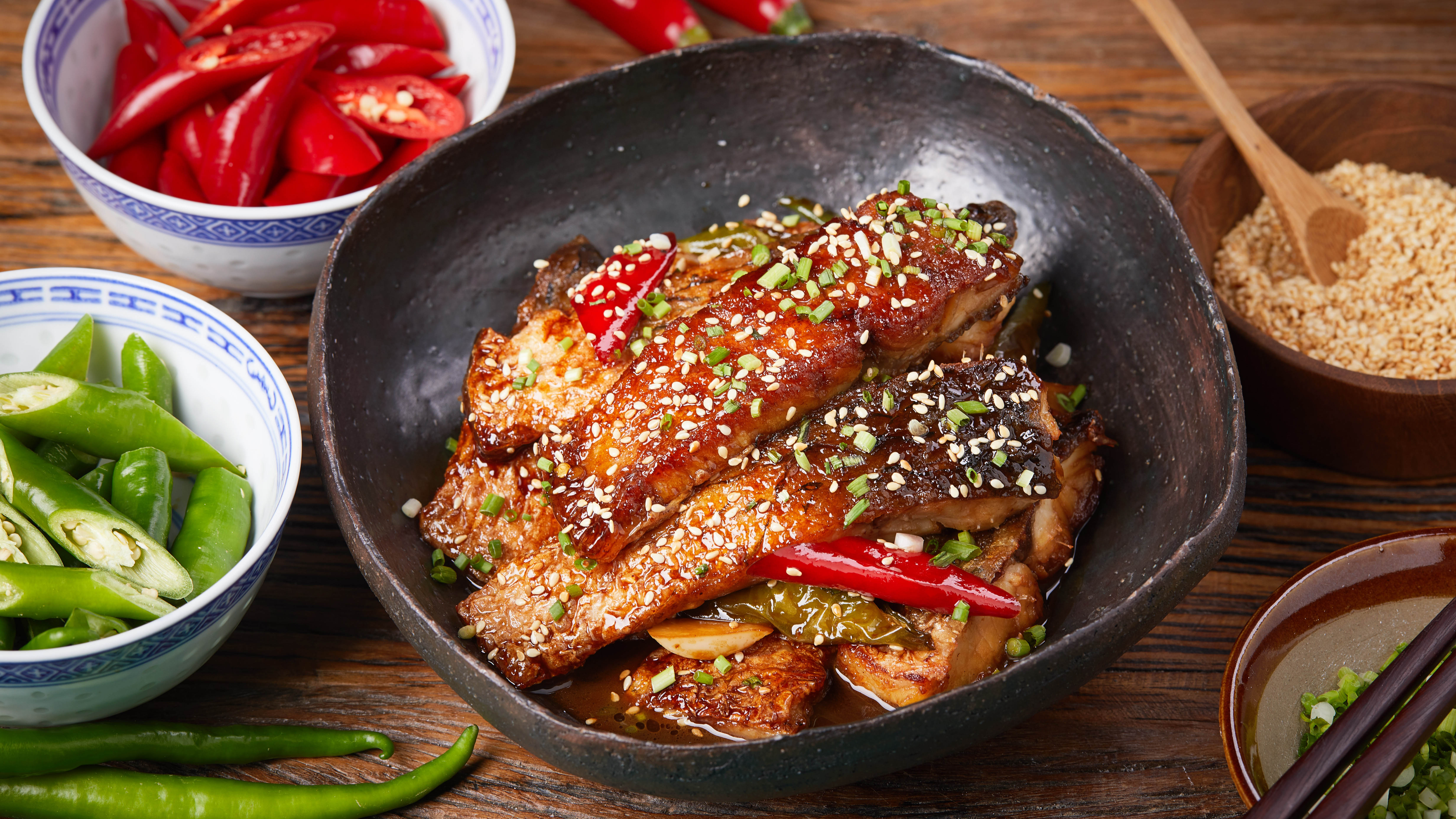 烧草鱼的一个好方法,干香又入味!